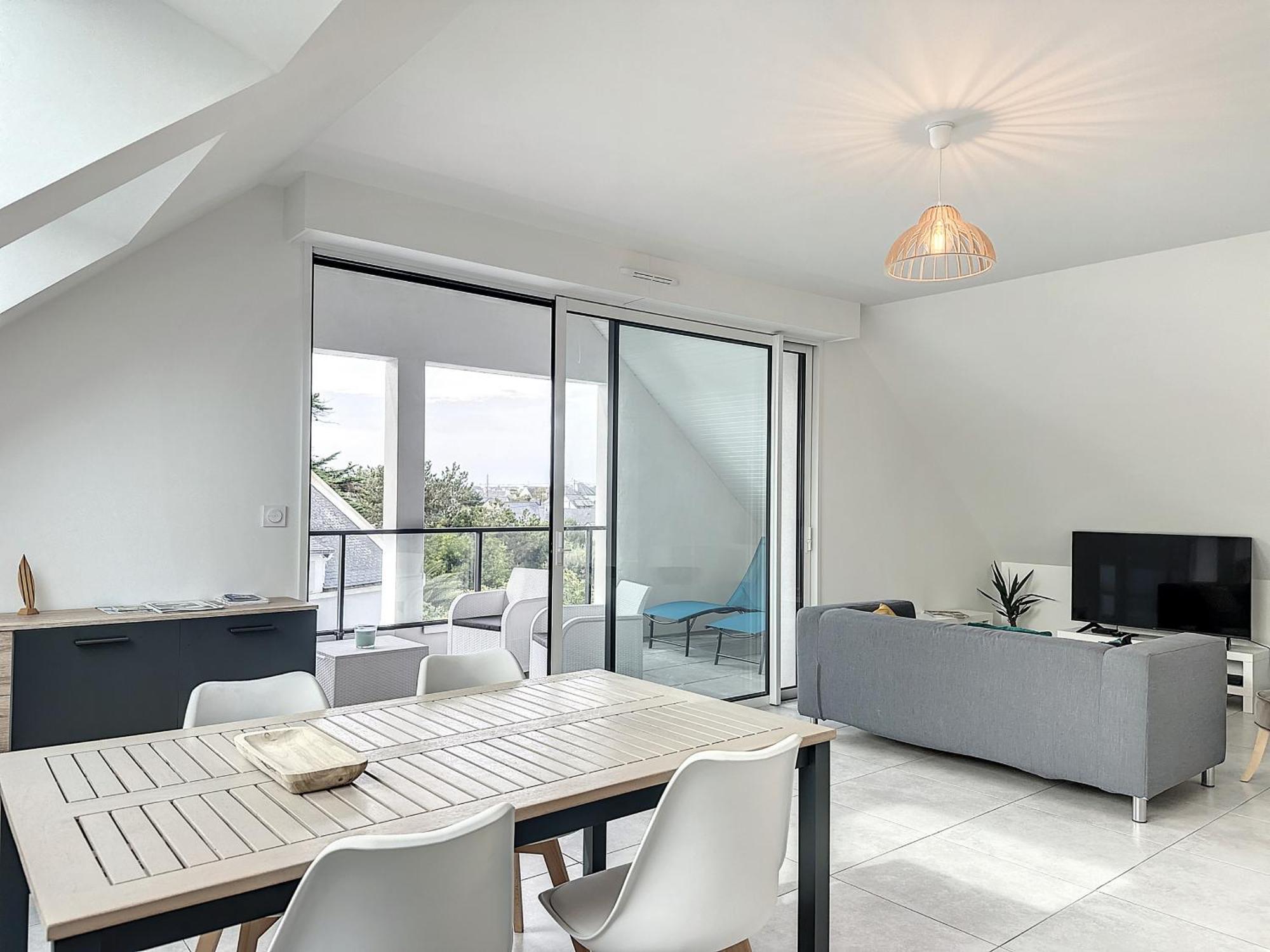 Le 121 - Appartement 201 Quiberon Exteriör bild