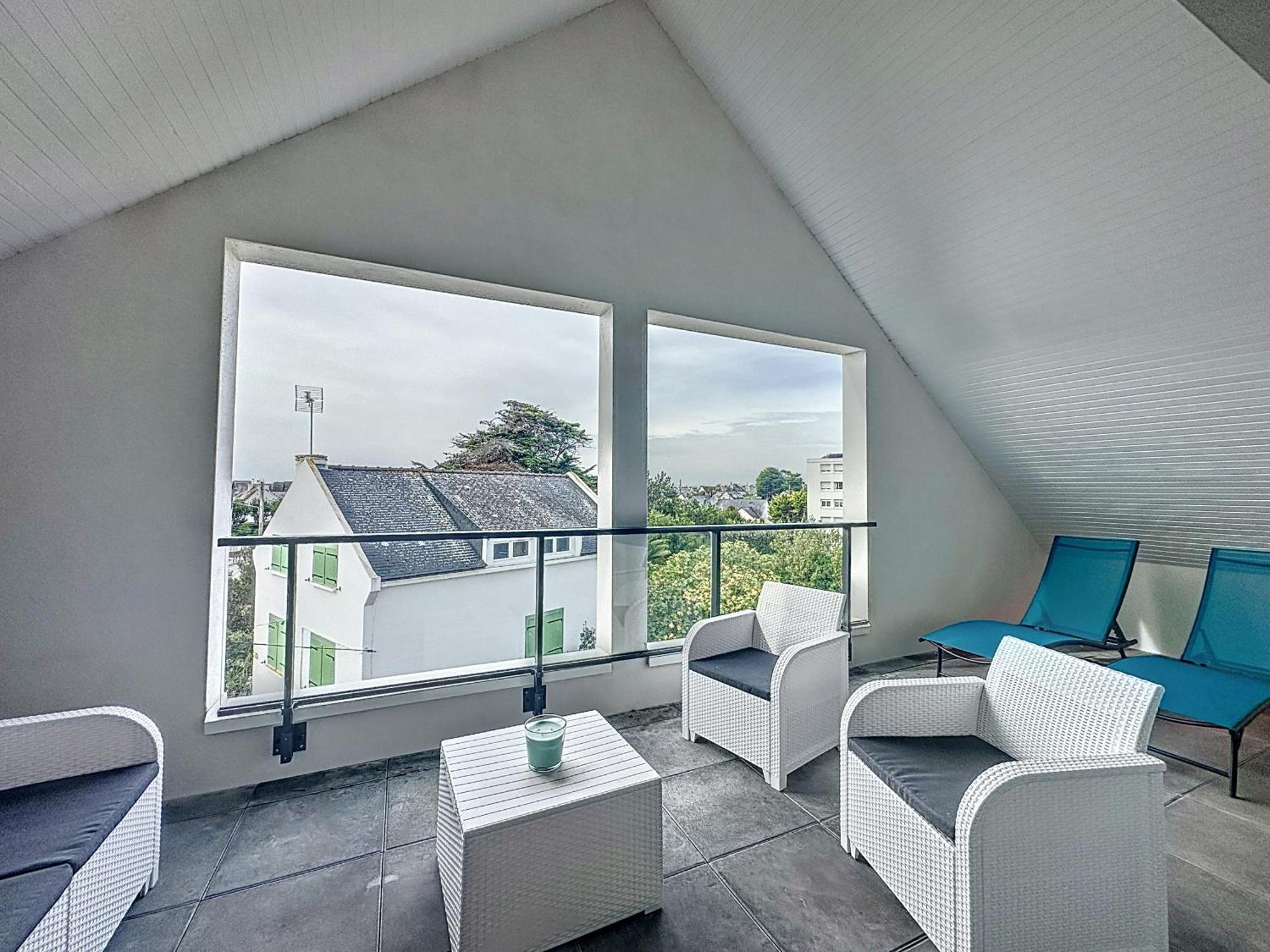 Le 121 - Appartement 201 Quiberon Exteriör bild